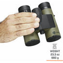 Bushnell 10x42 Prime Binoculars avec Vault Combo (vert)