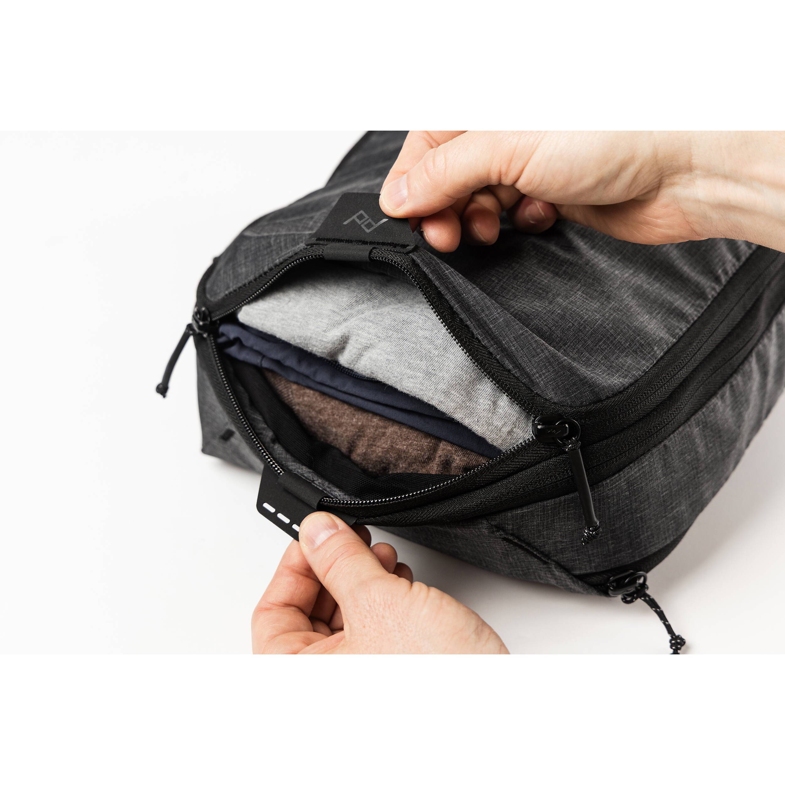 Peak Design Packing Cube and Shoe Pouch (Charcoal, Small & Medium)