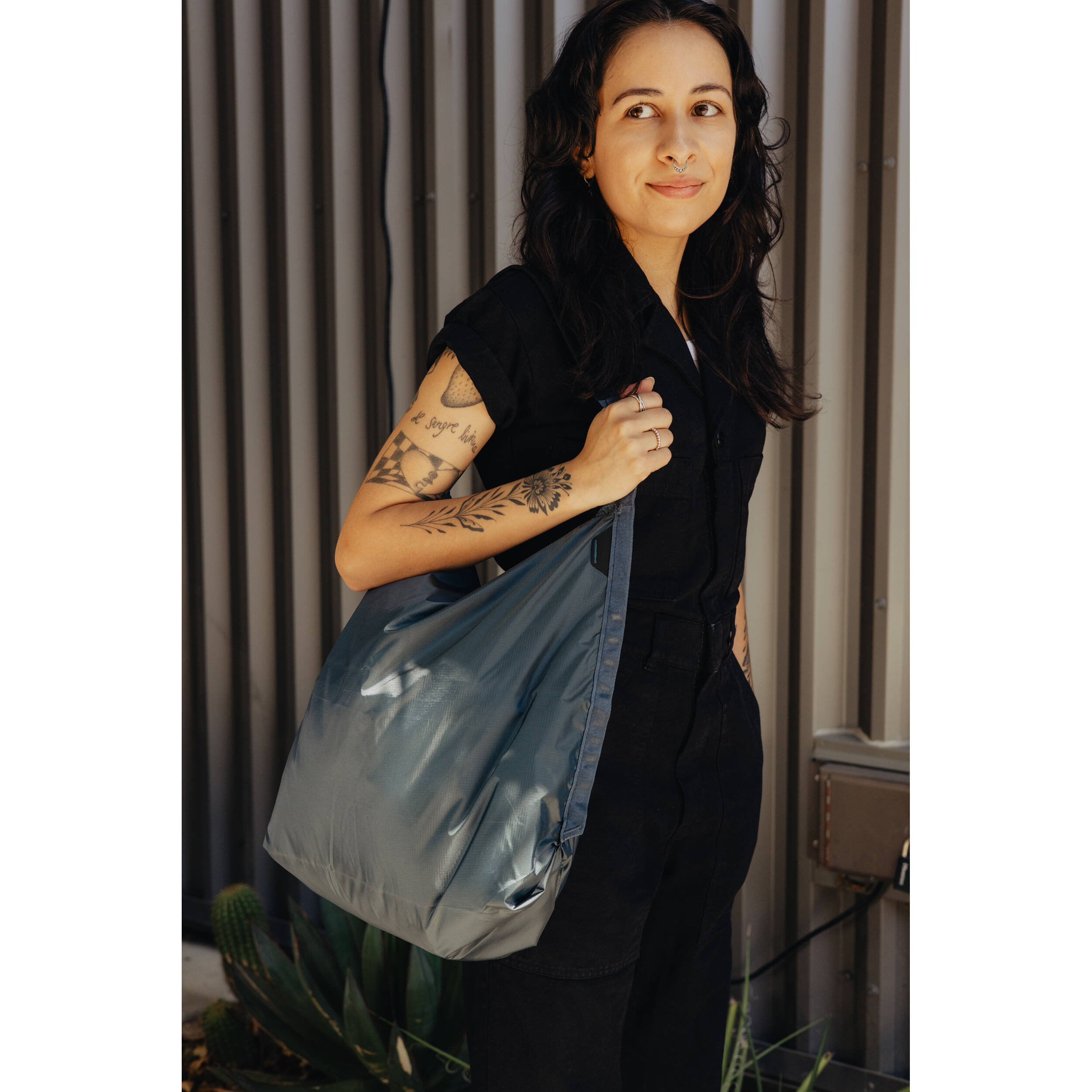 Peak Design Packable Tote - Ocean | 12L Ultralight Zip Tote
