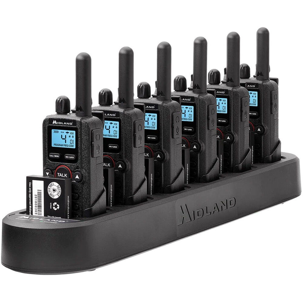 Midland Biztalk Radios commerciales légères (6 pack)