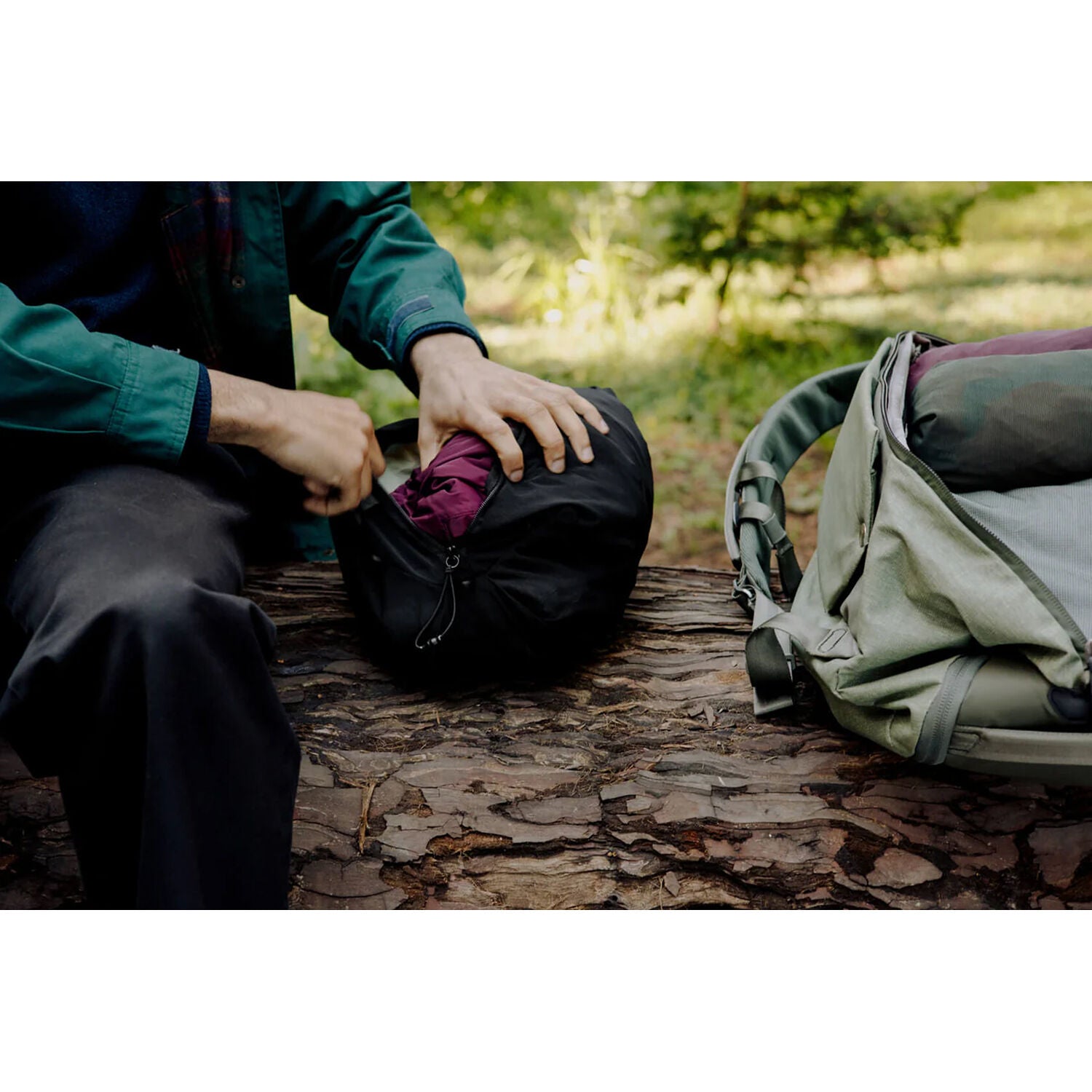 Peak Design Ultralight Mesh Packing Cube (Sage, 17L)