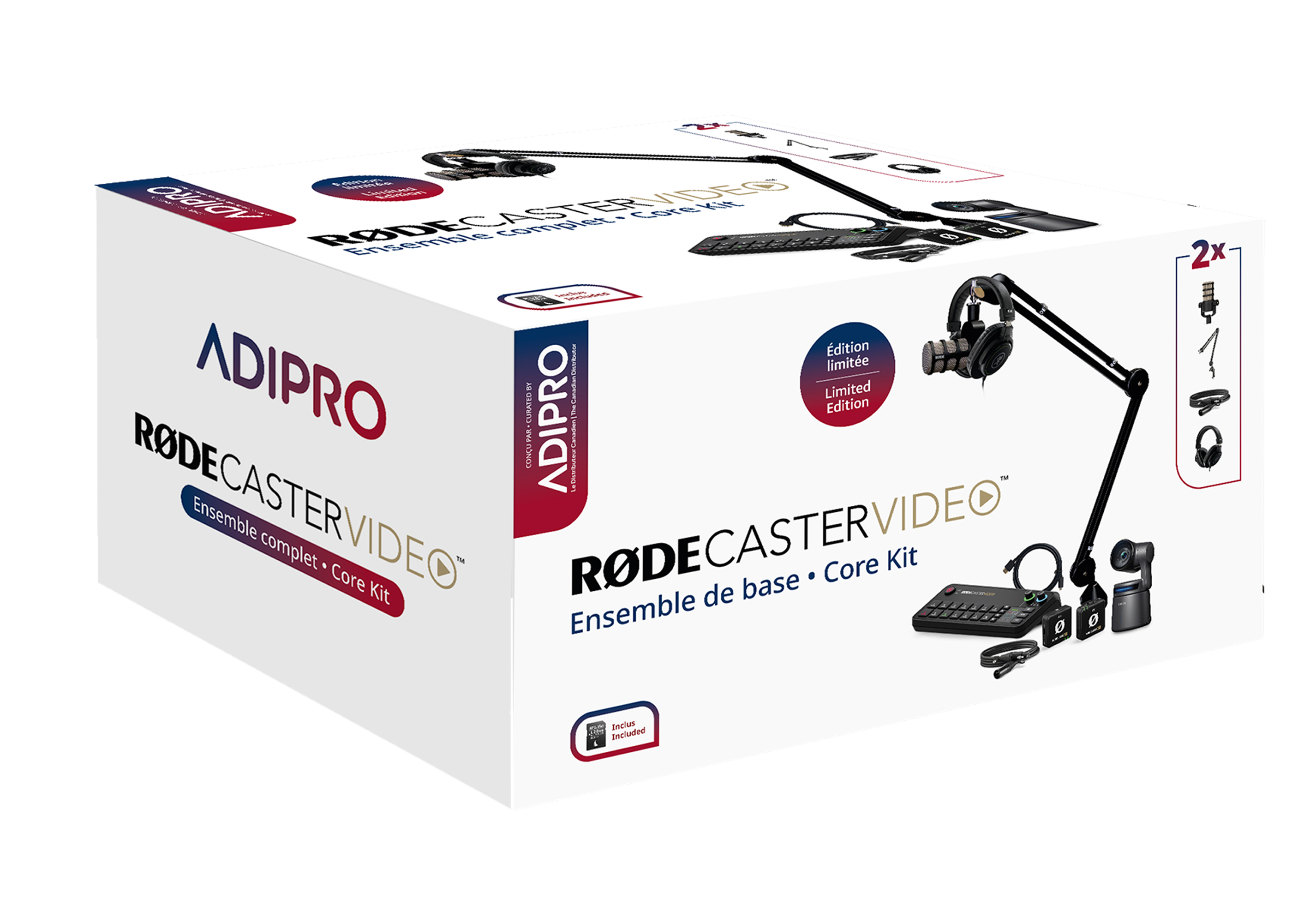 Rode RODECaster Video Podcast Bundle Core Kit