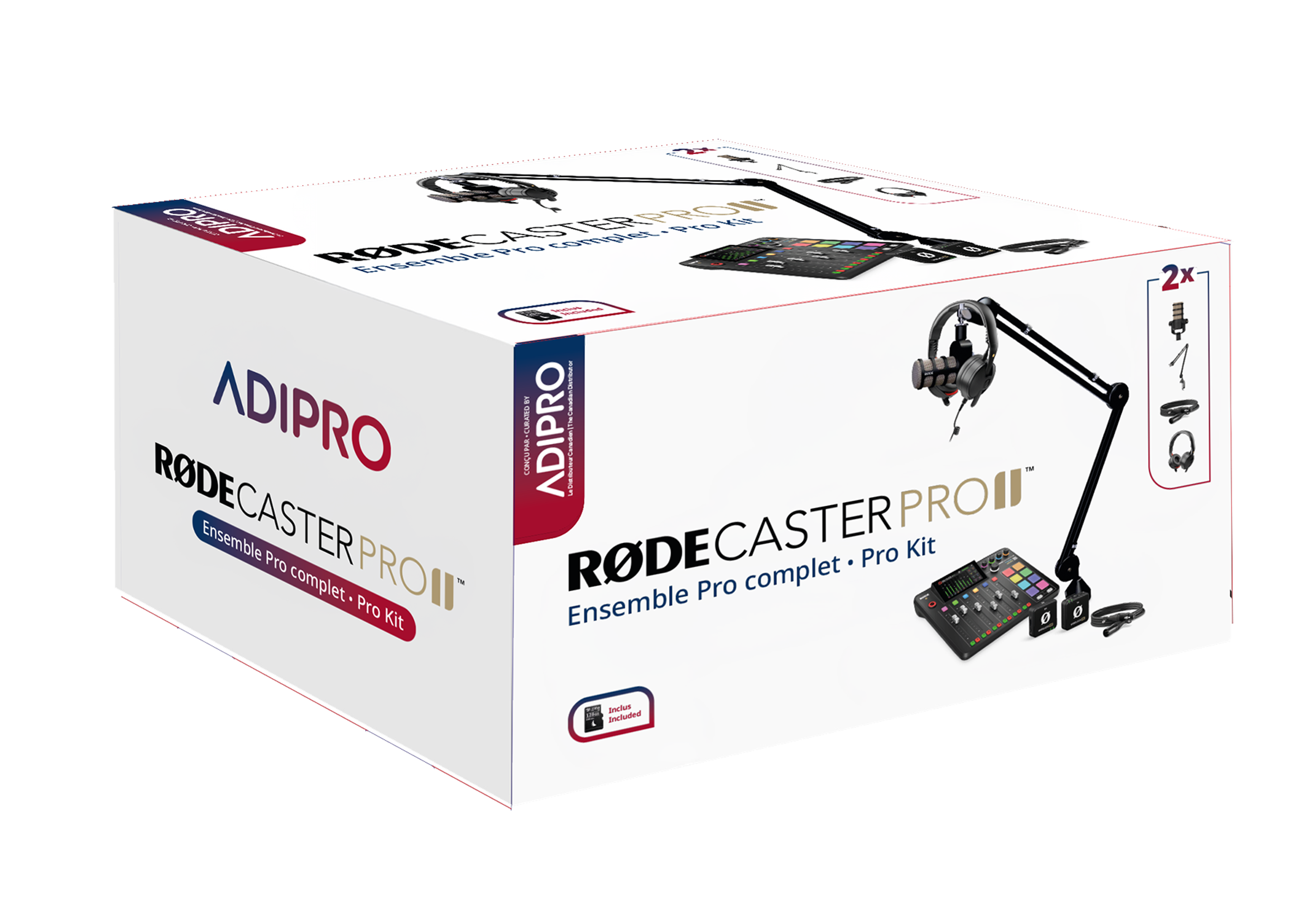 Rode RODECaster Video Pro Podcast Pro Bundle