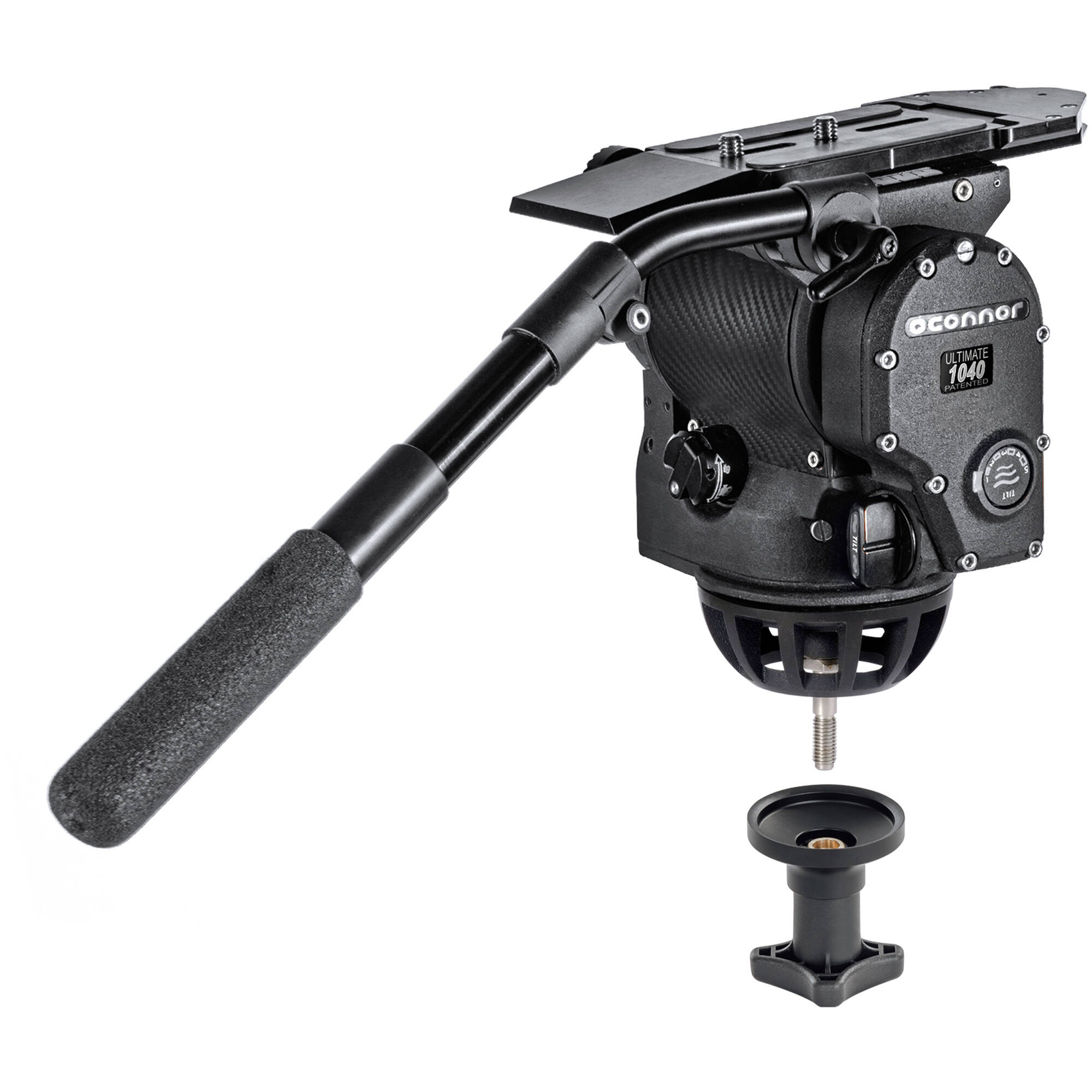 OConnor 1040 Fluid Head and 30L Tripod System with Ground Spreader