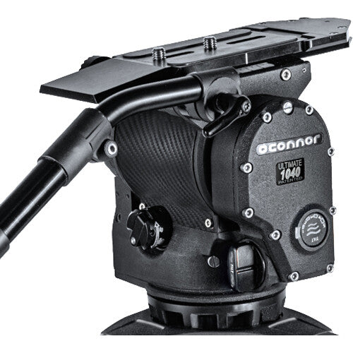 OConnor 1040 Fluid Head and 30L Tripod System with Ground Spreader