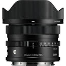 Sigma 17 mm f / 4 dg contemporain Objectif (L-Mount, Noir)