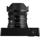 Sigma 17 mm f / 4 dg contemporain Objectif (L-Mount, Noir)