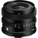 Sigma 17 mm f / 4 dg contemporain Objectif (Sony E, Noir)