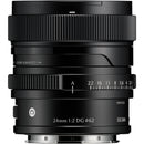 Sigma 24mm f/2 DG Contemporary Lens (L-Mount, Black)