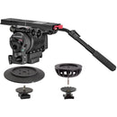 OConnor Ultimate 2560 Fluid Head & 60L 150mm Bowl Tripod with Floor Spreader