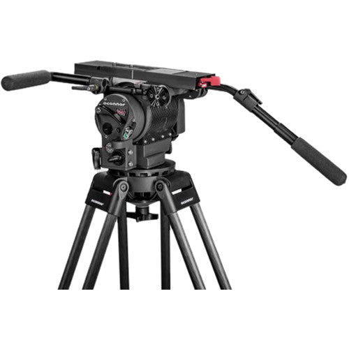 OConnor Ultimate 2560 Fluid Head & 60L Mitchell Top Plate Tripod with Floor Spreader