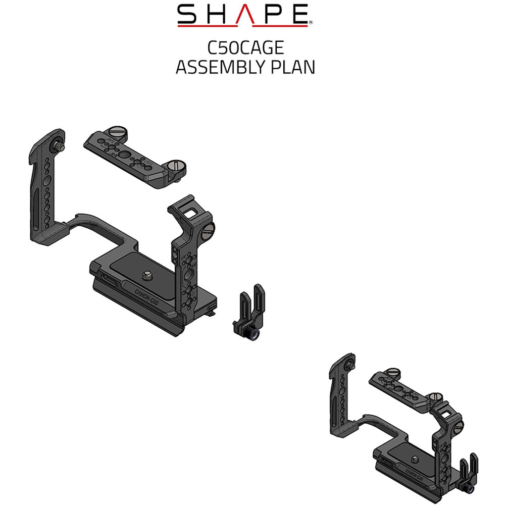SHAPE Creator Camera Cage for Canon C50