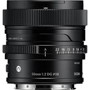 Sigma 50 mm f / 2 dg contemporain Objectif (Sony E, Noir)
