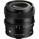 Sigma 50 mm f / 2 dg contemporain Objectif (Sony E, Noir)