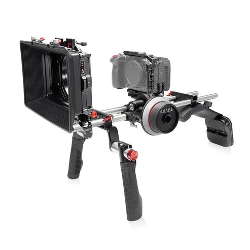 SHAPE Shoulder Mount Matte Box Follow Focus for Canon C50