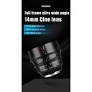 7Artisans 14 mm T2.9 Sony (E Mount)