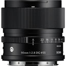 Sigma 90 mm f / 2,8 dg contemporain Objectif (Sony E, Noir)