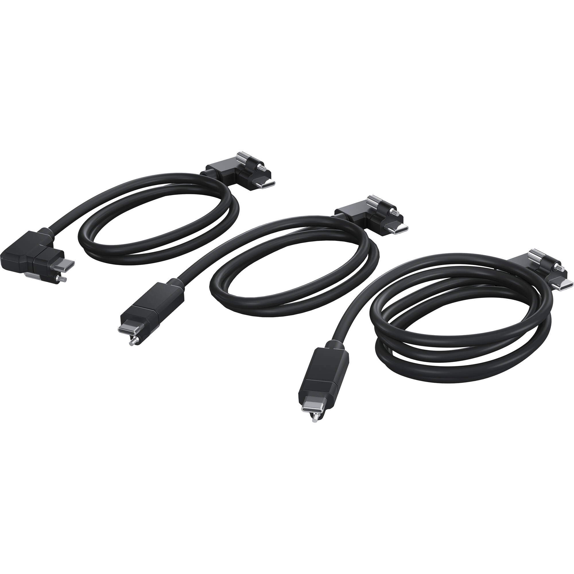 Blackmagic Design Set of 3 Locking USB Cables for URSA Cine EVF Cameras