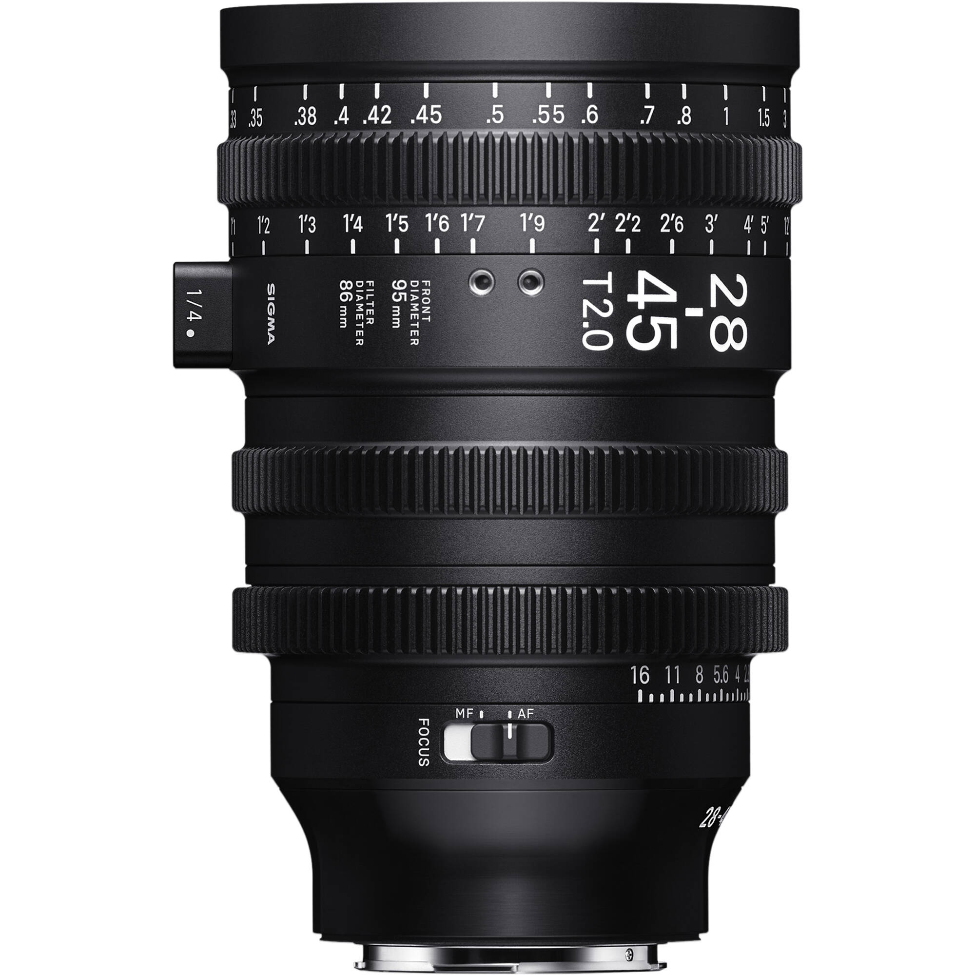Sigma 28-45mm T2 Cine Zoom Lens with AF (Leica L)