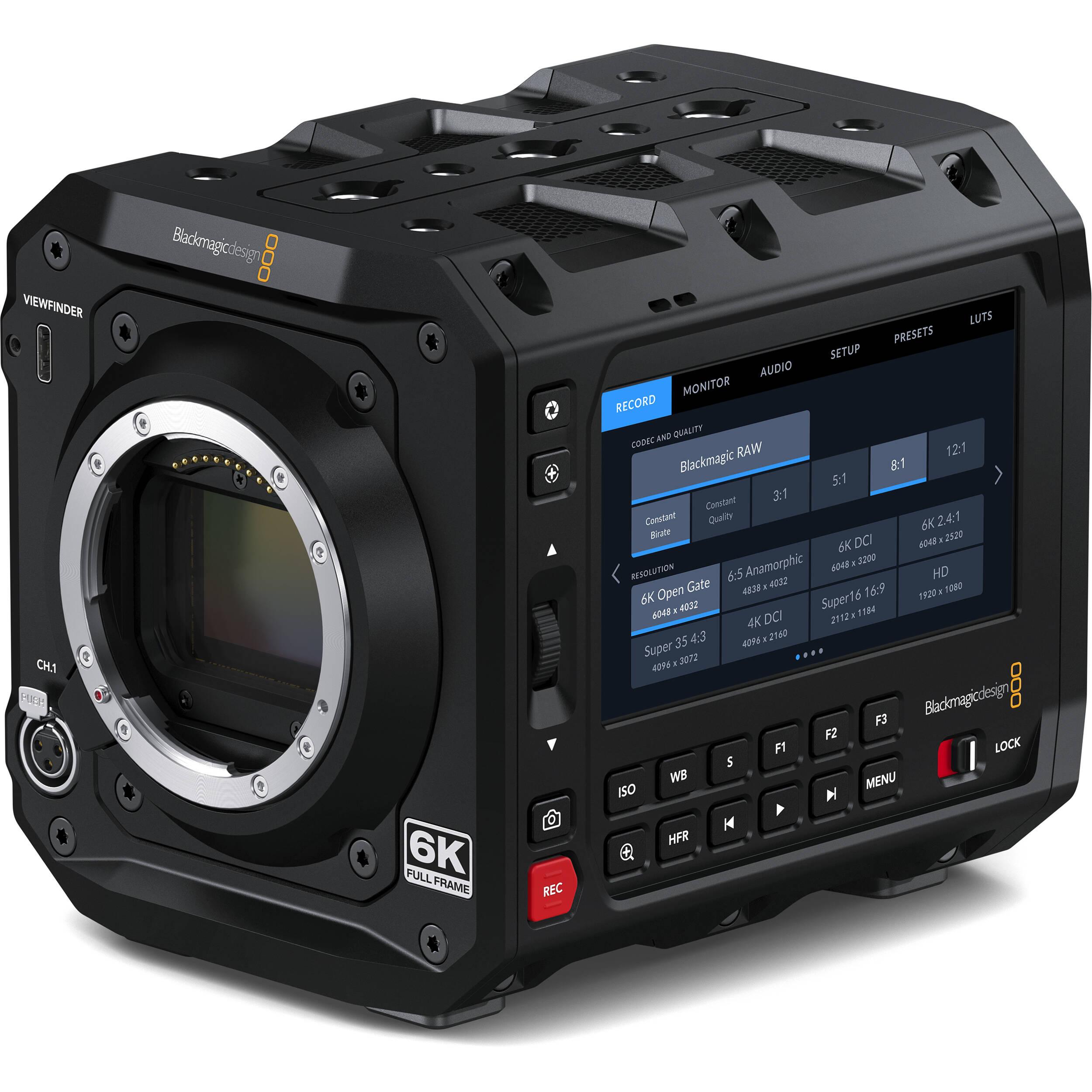 Blackmagic Design Pyxis 6k pl caméra