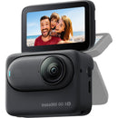 Insta360 Go 3s Action caméra Boulequin standard (64 Go, noire de minuit)