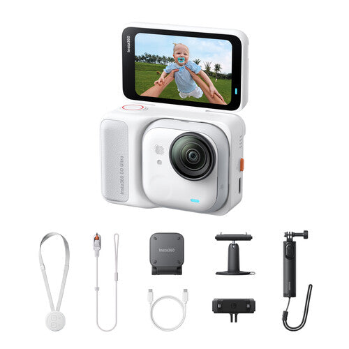 Insta360 GO Ultra Creator Bundle (Blanc arctique)