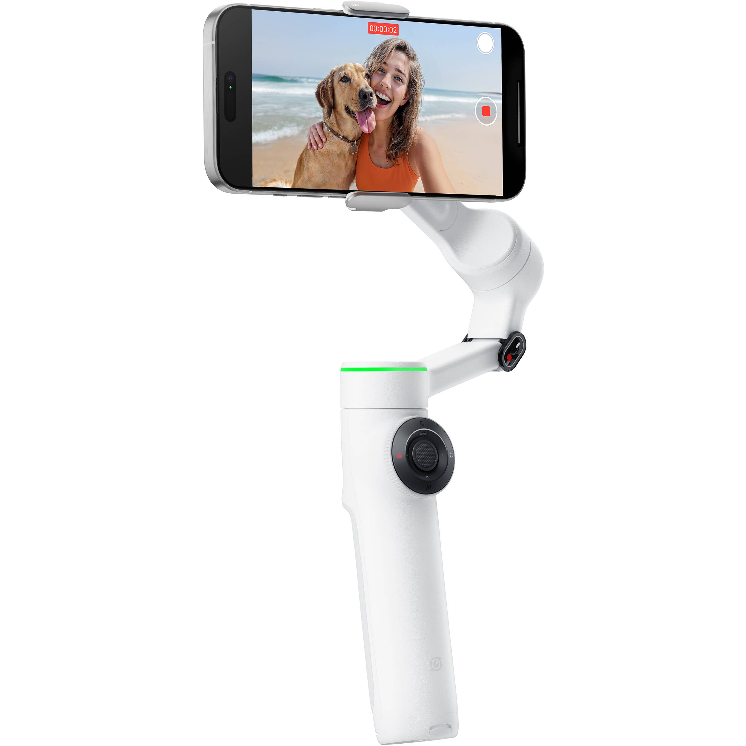 Insta360 Flow 2 Pro ホワイト Insta360 Flow 2 Pro Smartphone Gimbal Stabilizer (White)