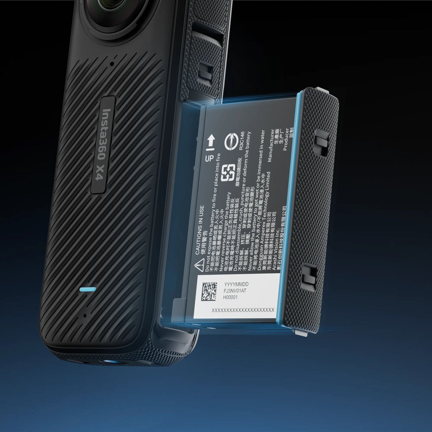Batterie Insta360 X4 Air (Noir)