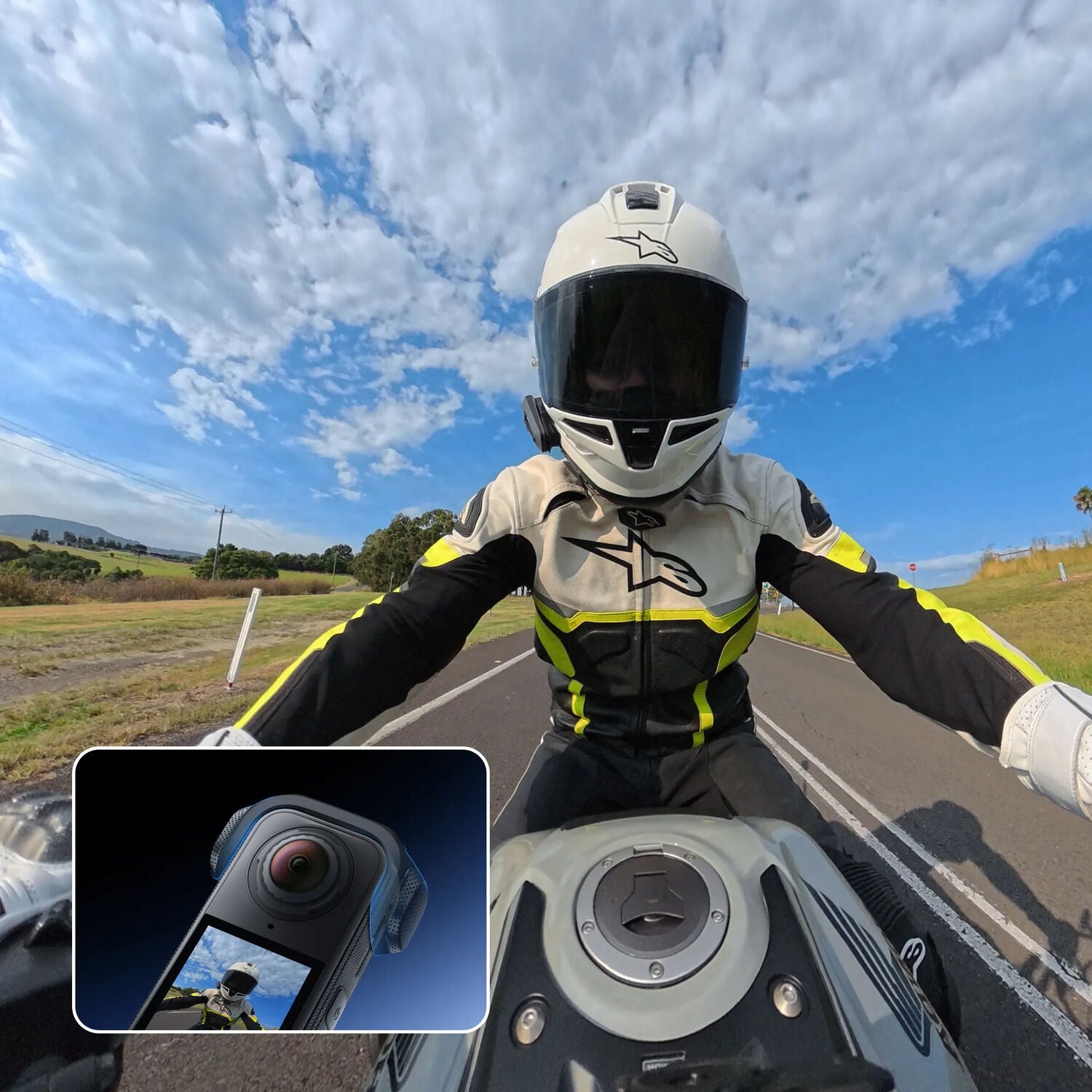 Pare-brise pour micro Air Insta360 X4
