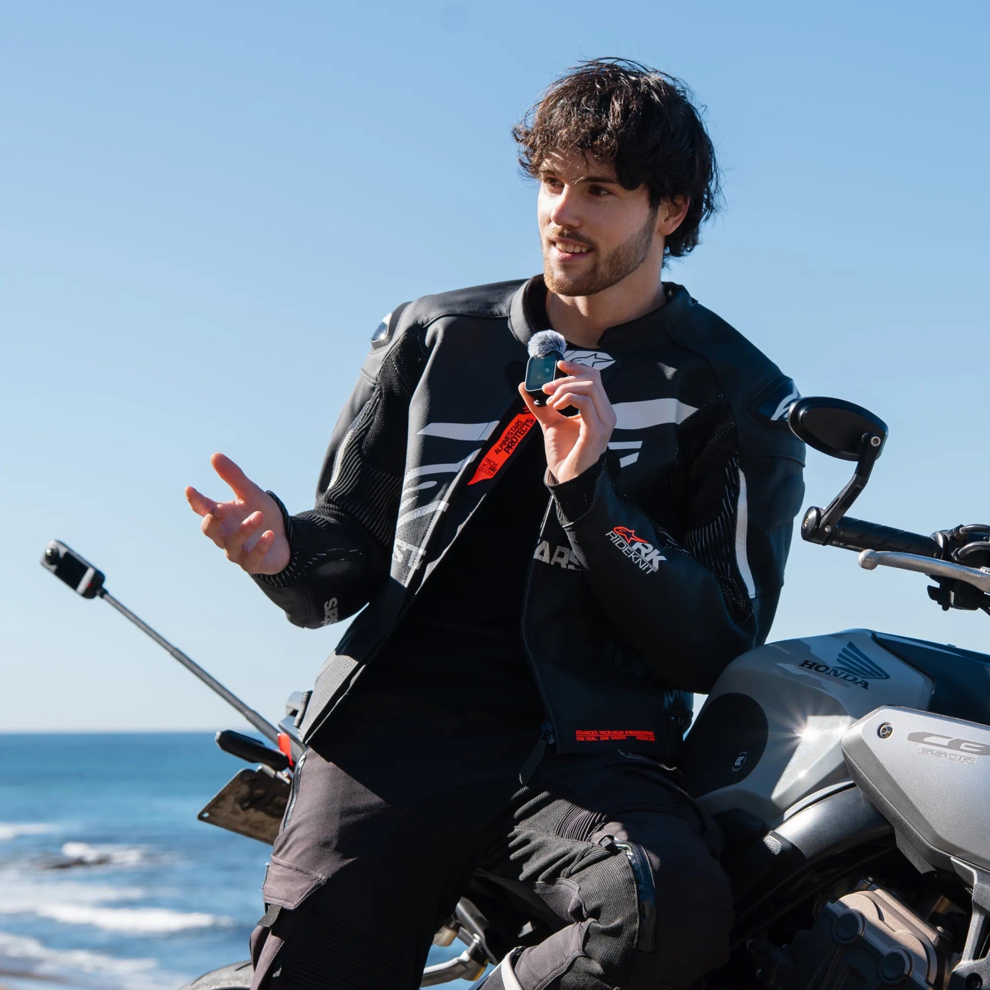 Télécommande de prévisualisation GPS Insta360 avec micro intégré