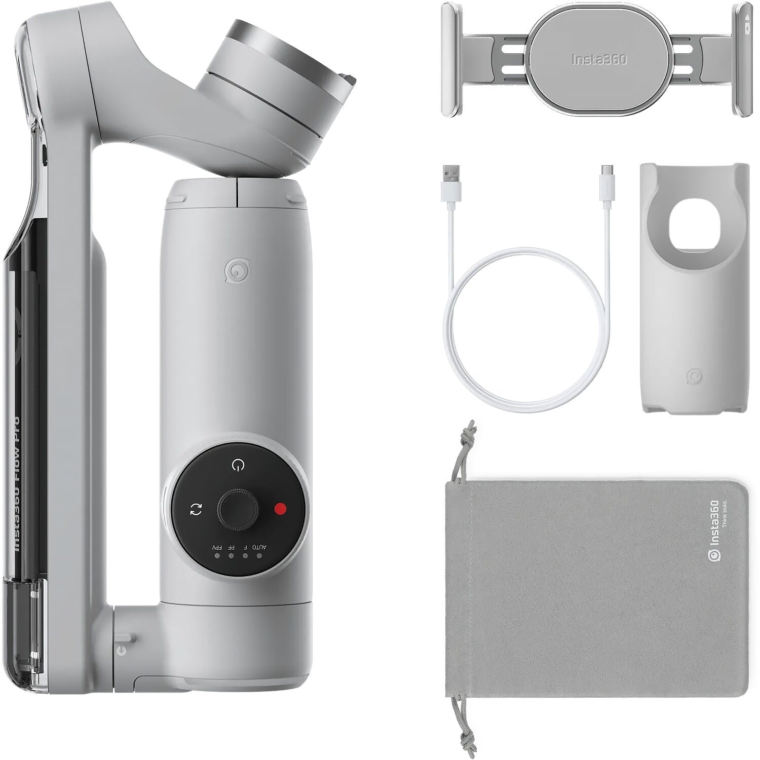 Insta360 Flow Pro Standard Bundle (gris)