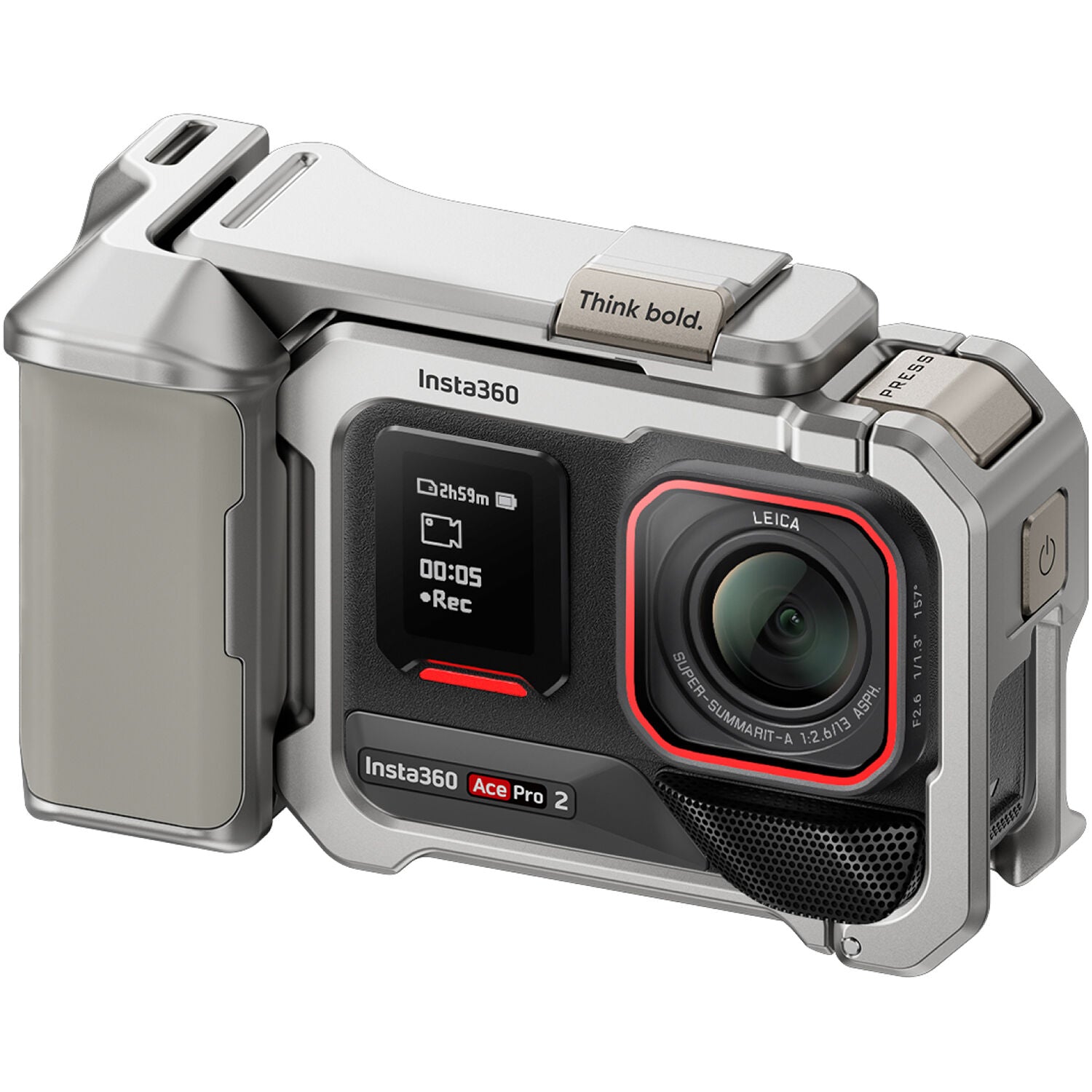 Insta360 Xplorer Grip Kit for Ace Pro & Ace Pro 2 (Silver)