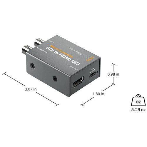 Blackmagic Design Micro Converter - SDI à HDMI 3G avec alimentation 5V