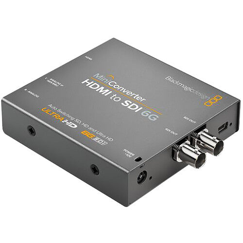 Blackmagic Design Mini Converter - HDMI to SDI 6G with 12V Power Supply