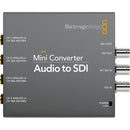 Blackmagic Design Mini Converter - Audio to SDI with 12V Power Supply