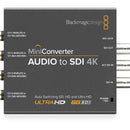 Blackmagic Design Mini Converter - Audio to SDI 4K with 12V Power Supply