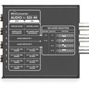 Blackmagic Design Mini Converter - Audio vers SDI 4K avec alimentation 12V