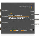 Blackmagic Design Mini Converter - SDI to Audio 4K with 12V Power Supply