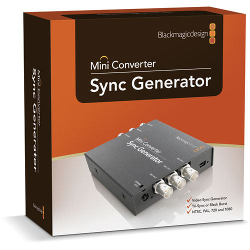 Blackmagic Design Mini Converter Sync Generator with 6 BNC Outputs