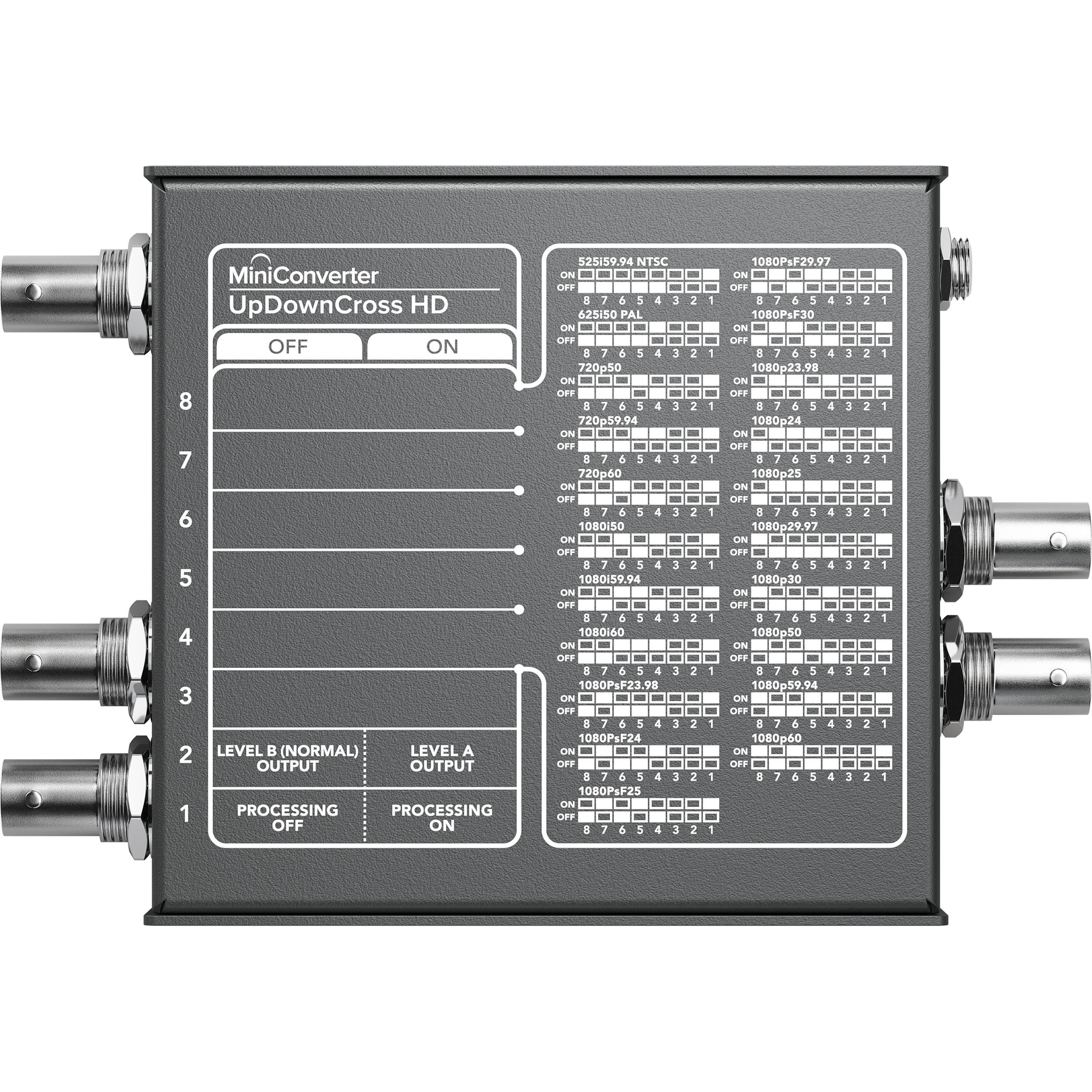 Blackmagic Design Mini Converter UpDownCross HD with SDI/HDMI Inputs & Outputs