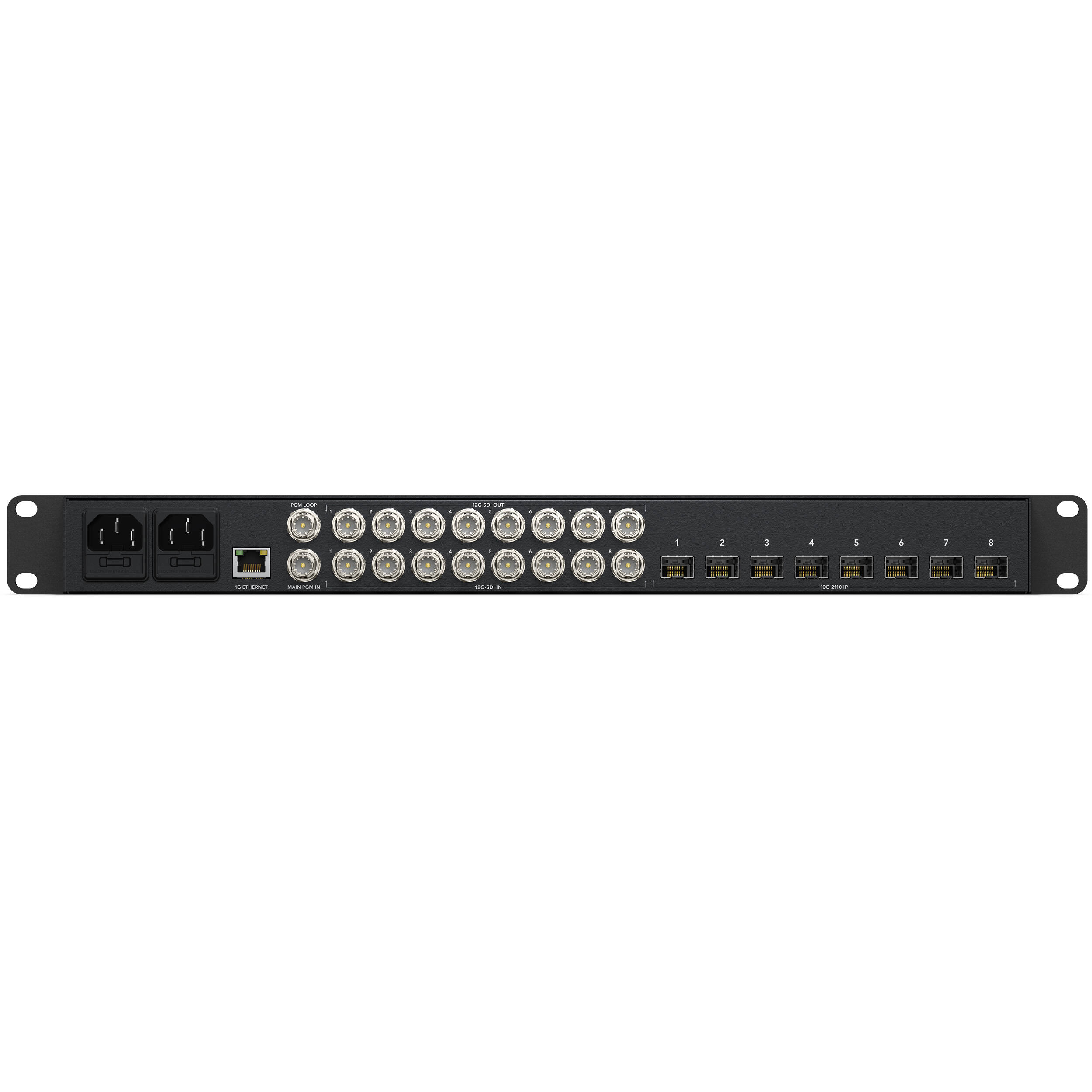 Blackmagic Design 2110 IP Converter - 8 x 12G-SDI to SMPTE-2110