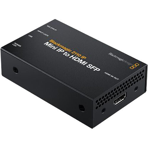 Blackmagic Design 2110 IP Converter - Mini IP to HDMI SFP