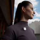 Émetteur DJI Mic Mini Clip-On avec microphone intégré (2,4 GHz, blanc arctique)