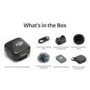 Émetteur DJI Mic Mini Clip-On avec microphone intégré (2,4 GHz, Infinity Noir)