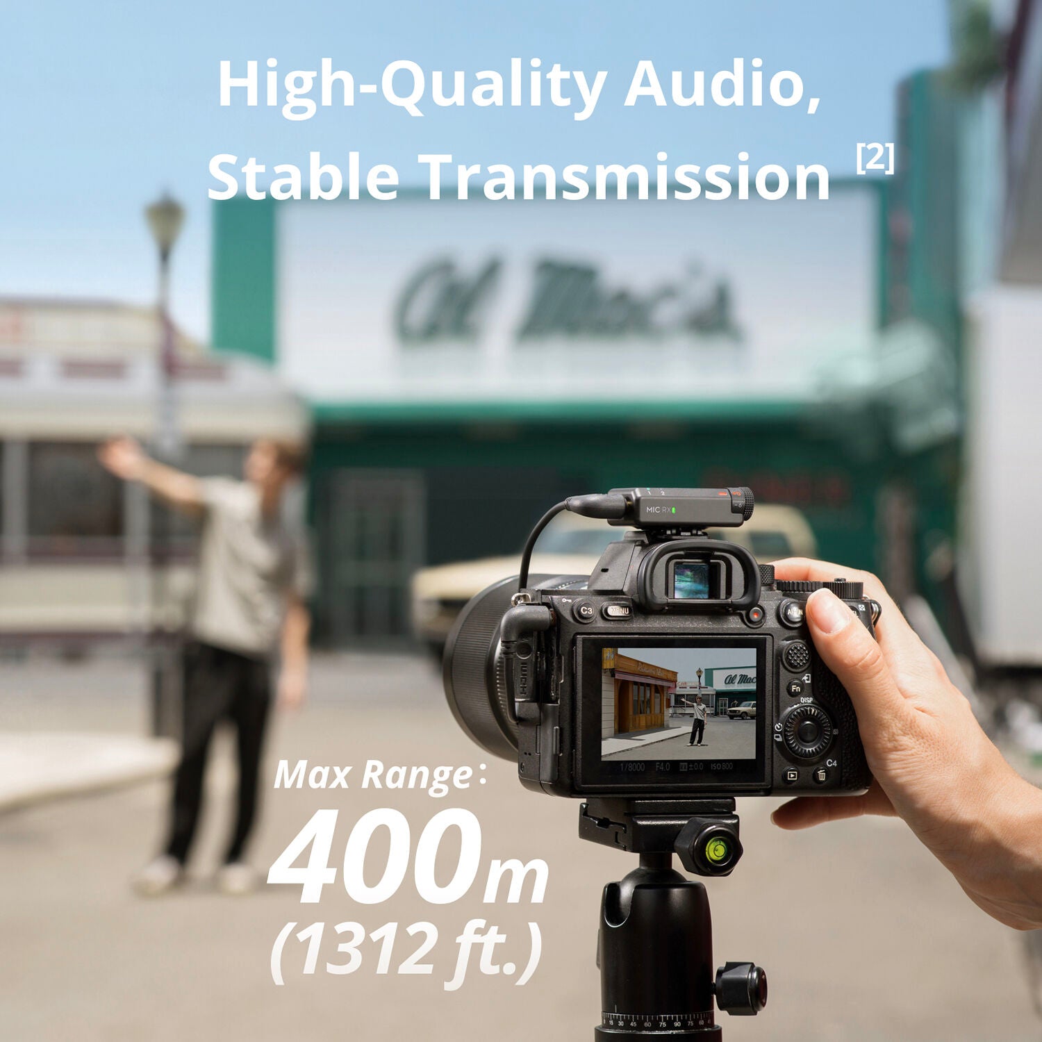 DJI Mic Mini 2-Person Wireless Mic System for Camera & Smartphone