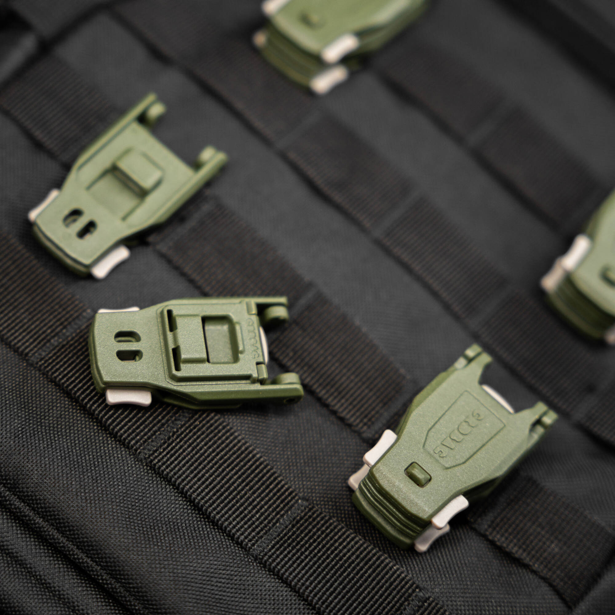 Boucles CRDBAG Maglock (vert armée, paquet de 2)