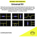 CRDBAG GRID-DIVIDE Kit universel de bagage à main