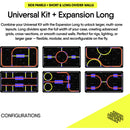 CRDBAG GRID-DIVIDE Kit universel de bagage à main