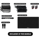 CRDBAG Lot de couvercles à grille 01 (Noir)
