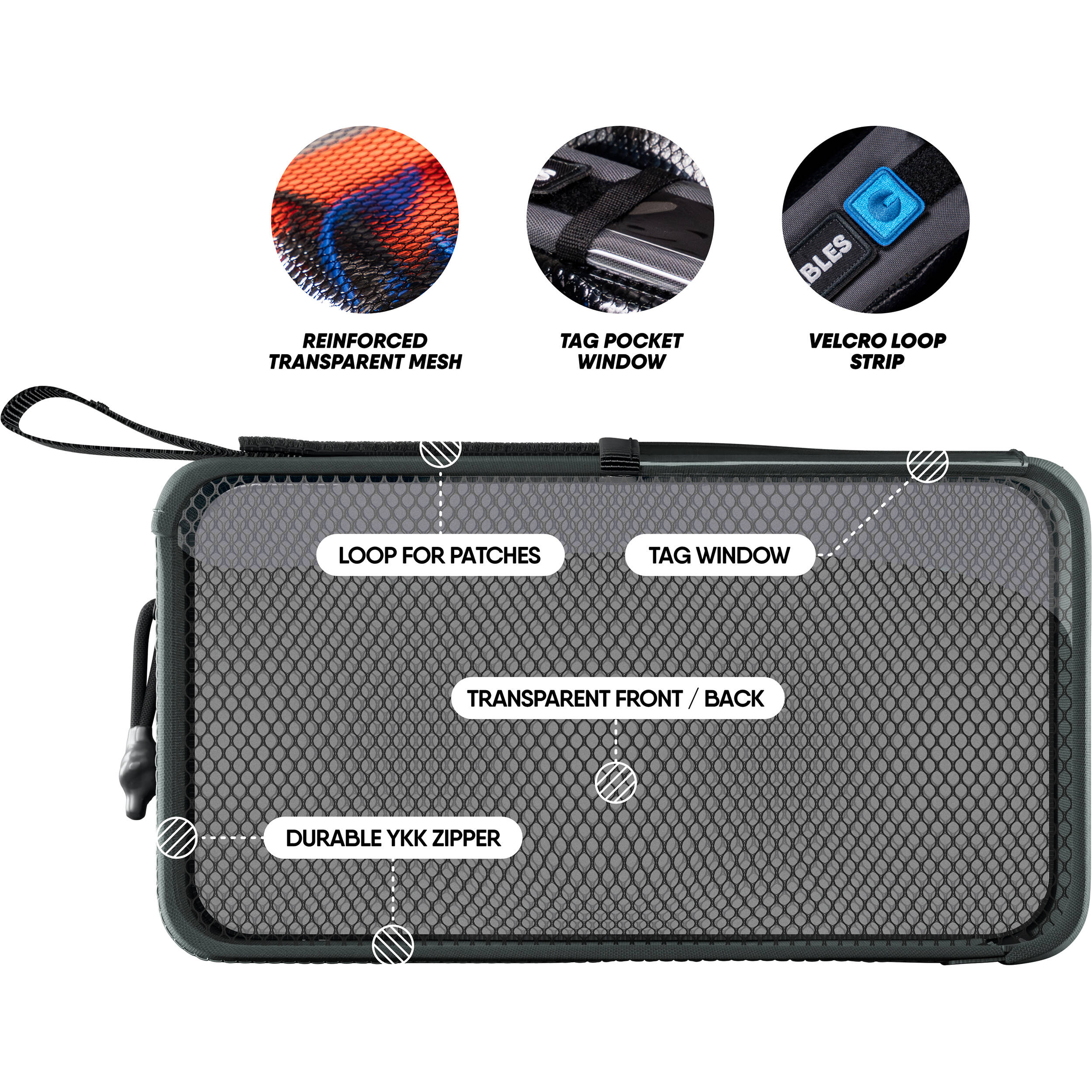 Pochette de rangement CRDBAG pleine brique
